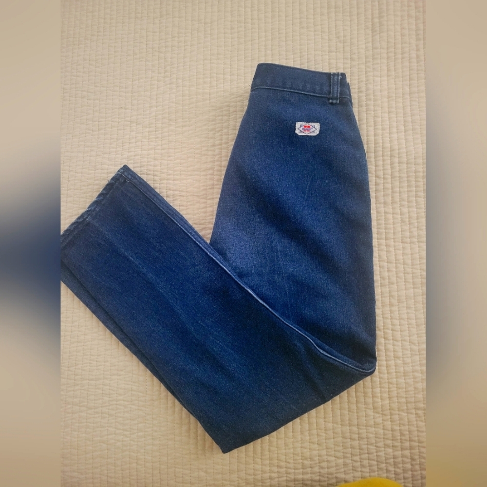 Vintage 90s High Rise Dark Wash Road Runner Jeans